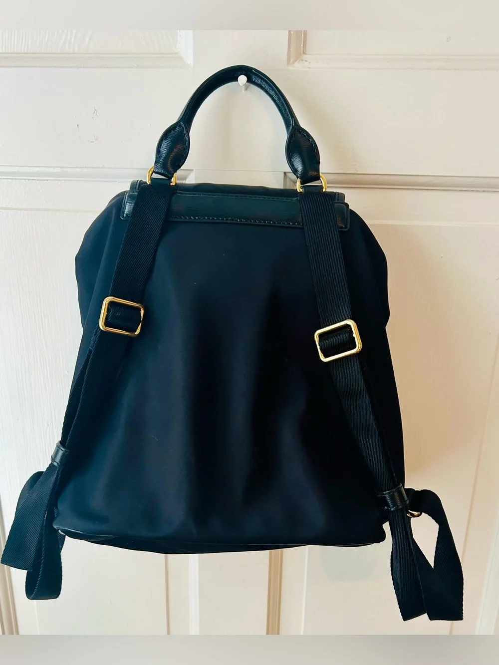 Ralph Lauren Keely Nylon Black Backpack